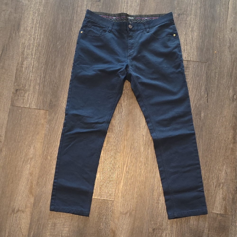 Demati Men's Navy Blue Jeans